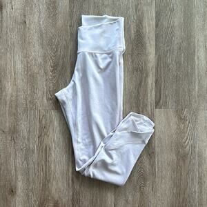 Nike Yoga Wrap 7/8 Tights Leggings Light Pink Size Small High Rise